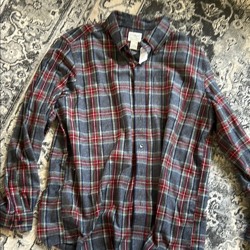 Brand new LL Bean flannel. Never worn.